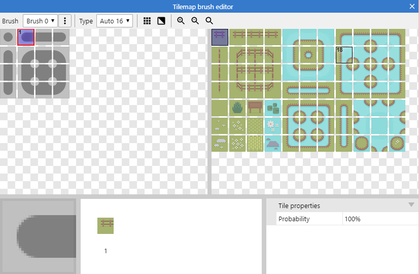 Tilemap 画笔编辑器 Tilemap 画笔编辑器