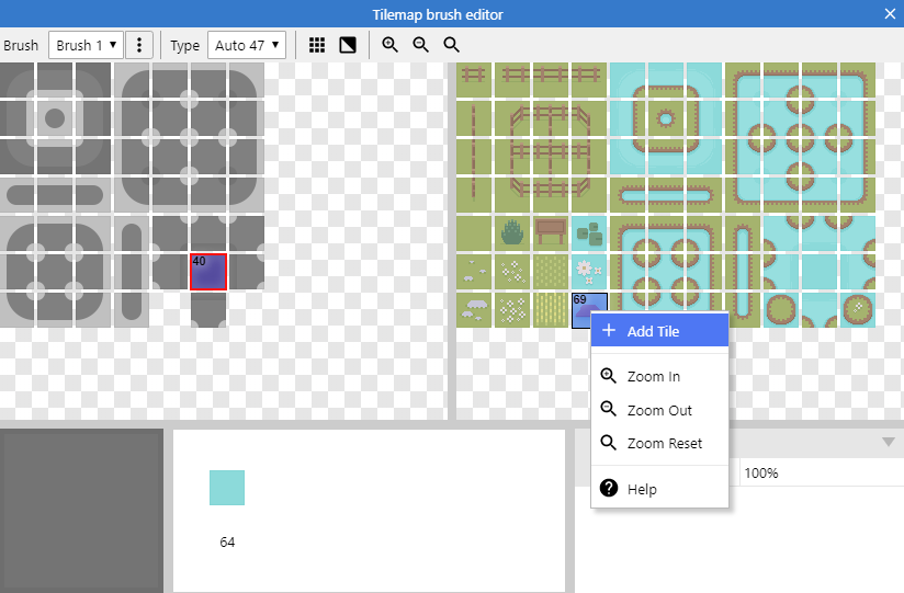 Tilemap 画笔编辑器 Tilemap 画笔编辑器
