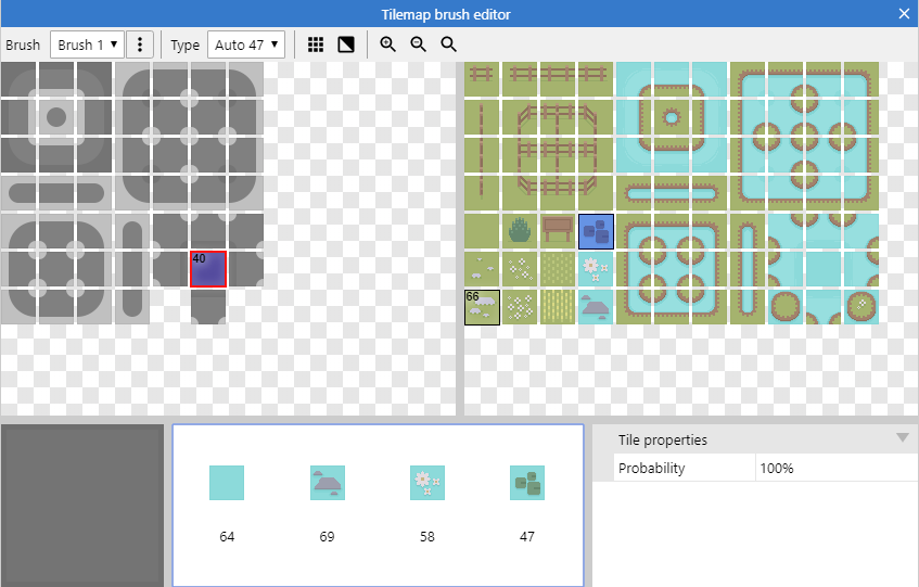 Tilemap 画笔编辑器 Tilemap 画笔编辑器